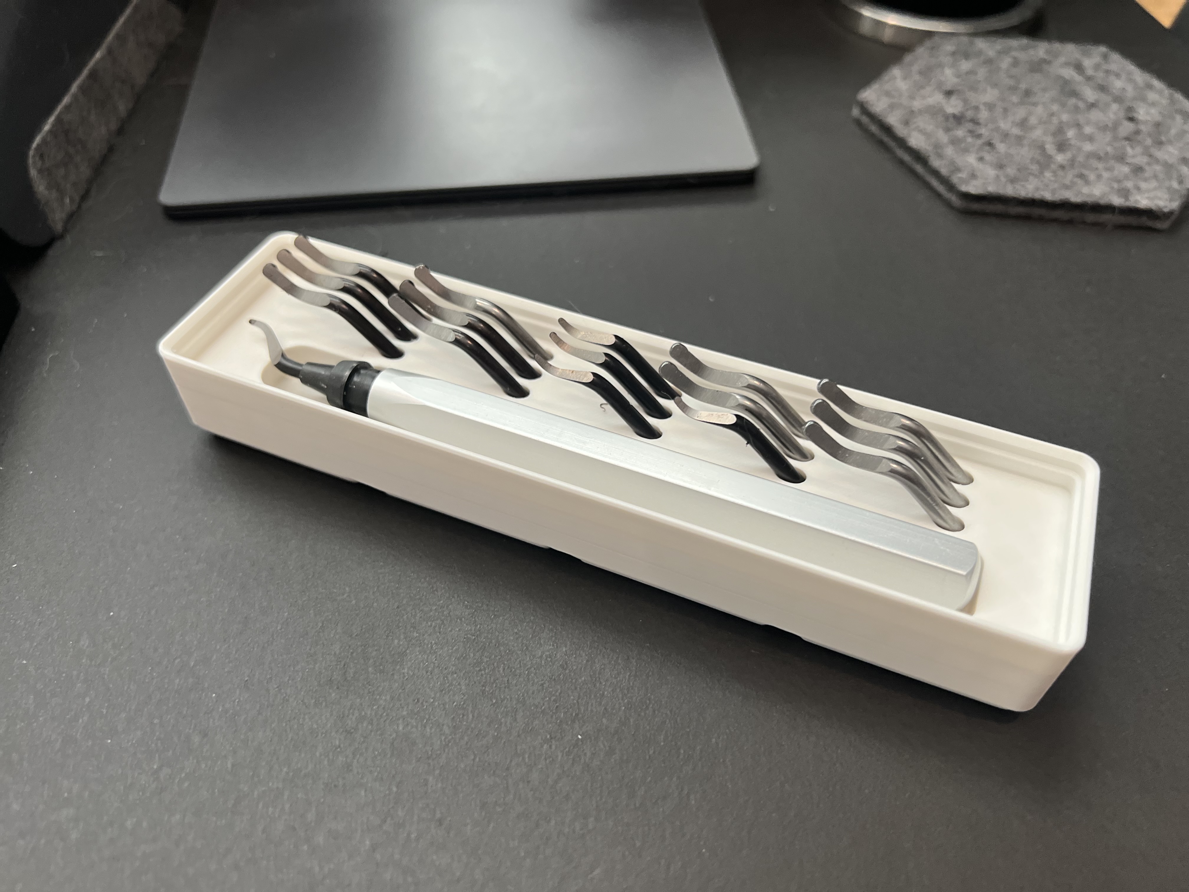 Gridfinity Deburring Tool Case