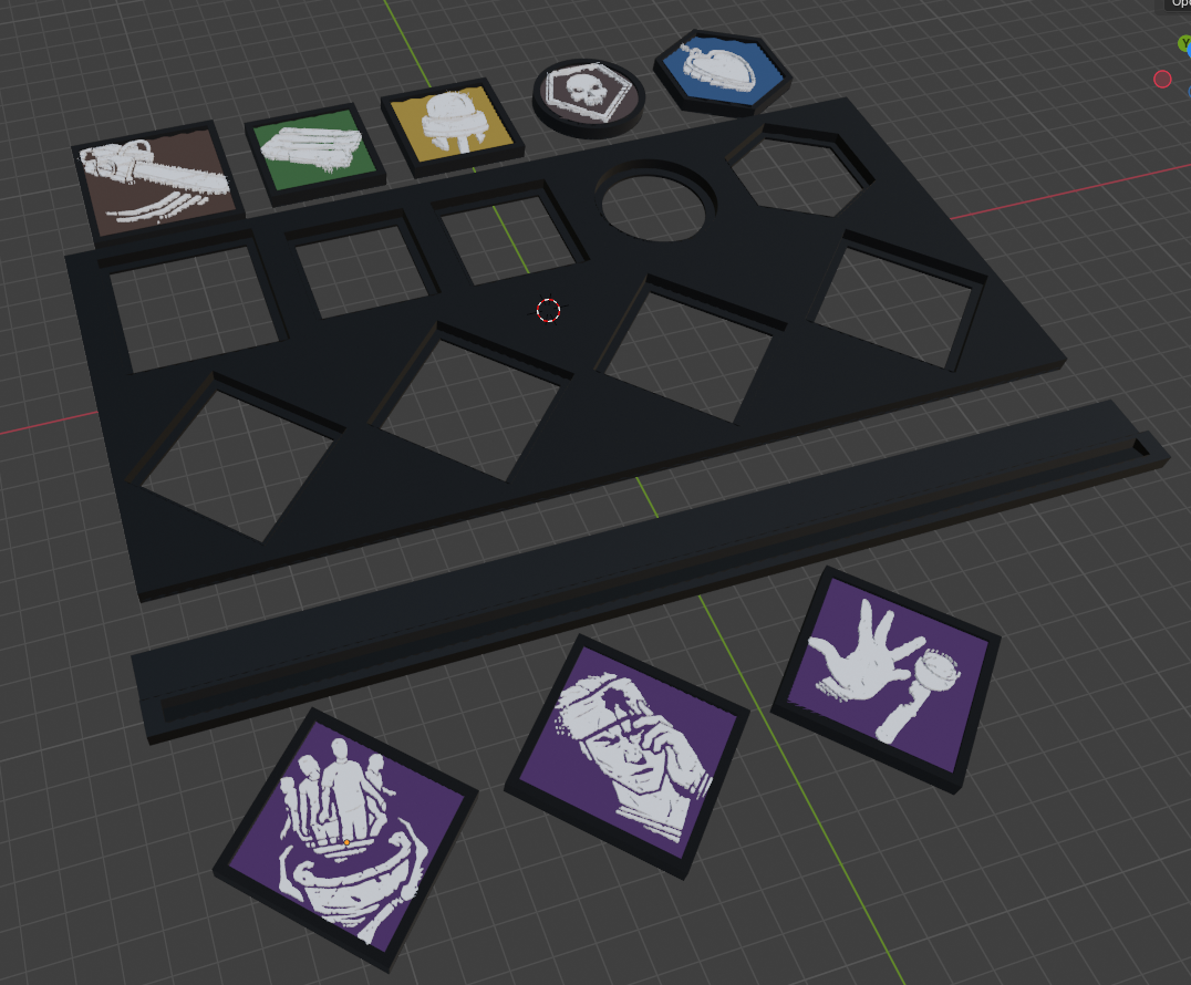 DBD - The Cannibal (Bubba) Modular Loadout Display - No Glue System