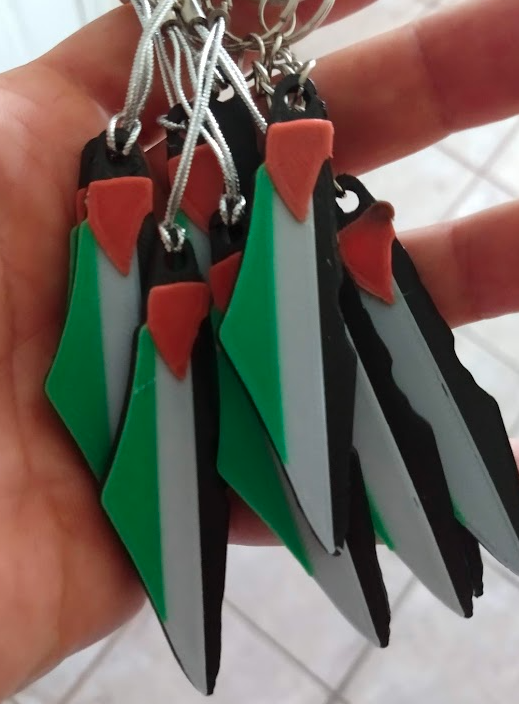 Palestine Keychain