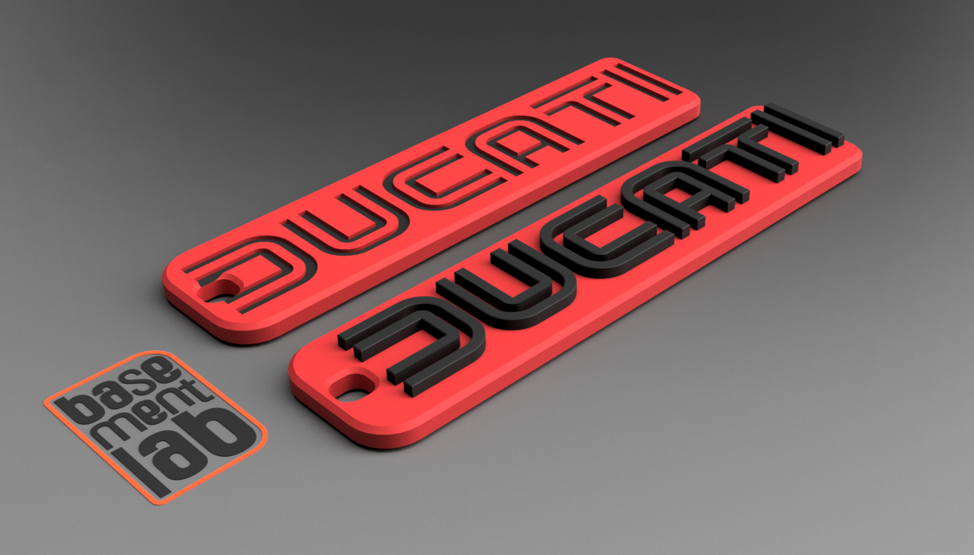 Ducati Classic Rev.1 - 2 - Keychain - Portachiavi - Porte-clés - 钥匙链