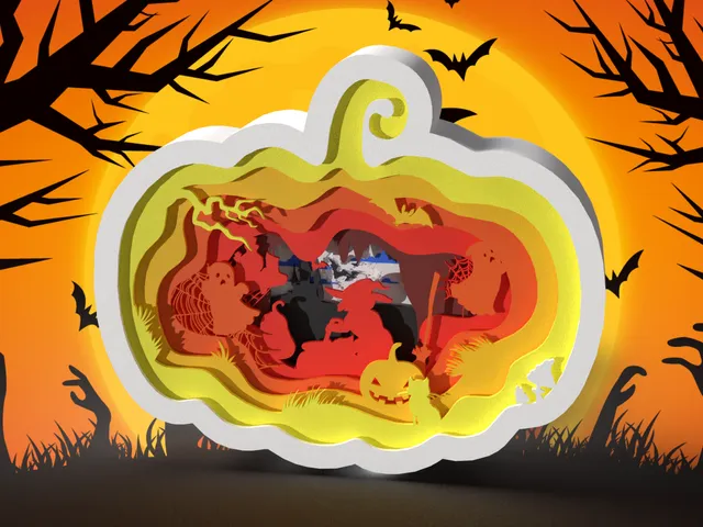 Halloween Pumpkin Picture / Decoration