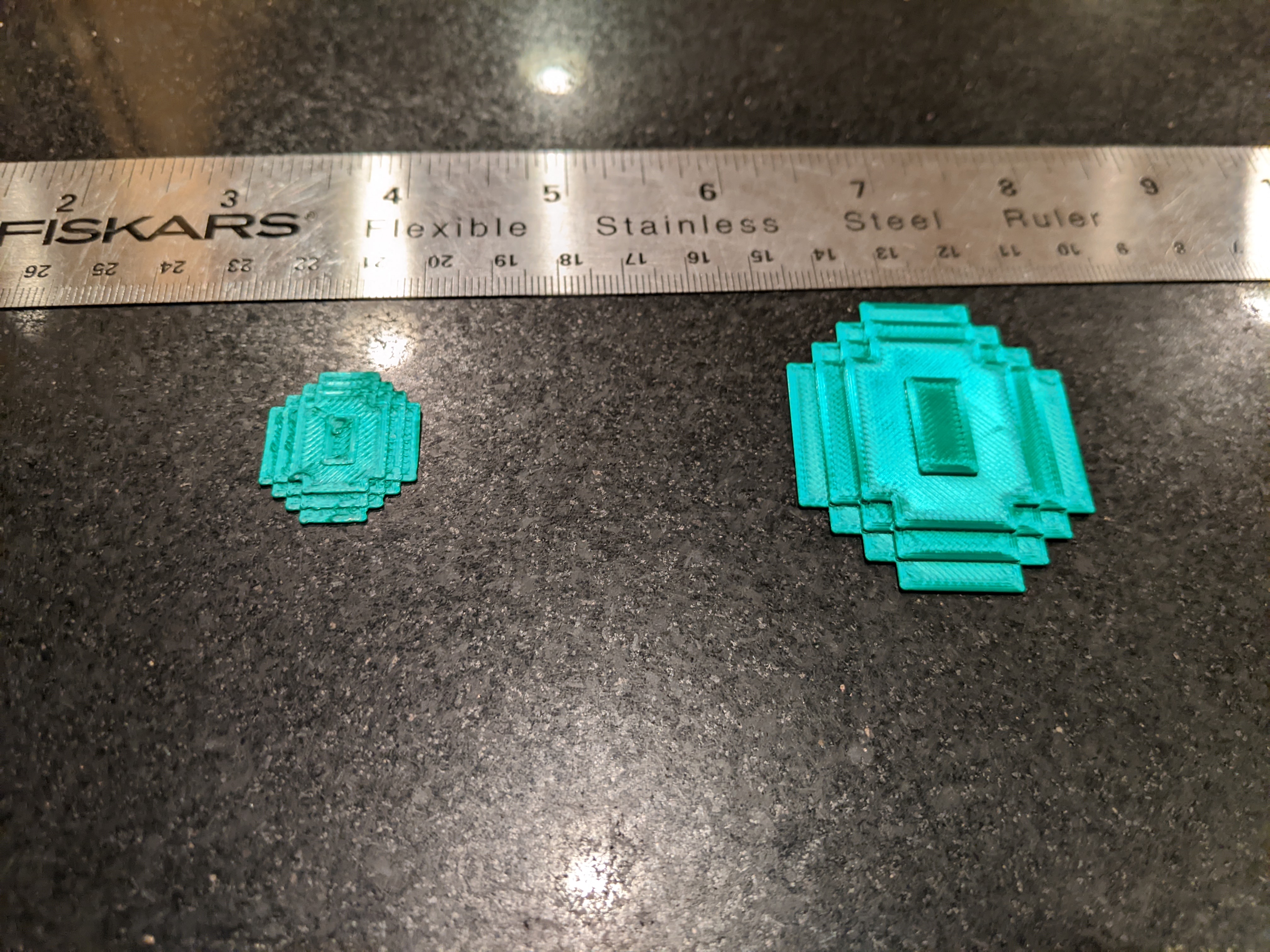 Miniatura 2 do modelo 3D Minecraft Emerald
