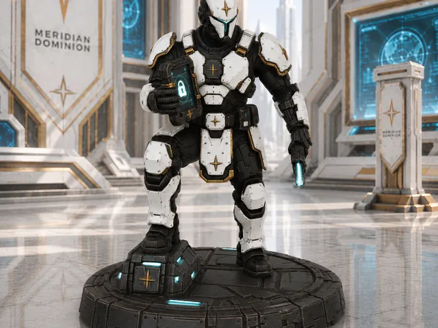 Vorrakai Frontiers – Meridian Dominion – Systems Override Specialist (SciFi 3D Printable Miniature STL)