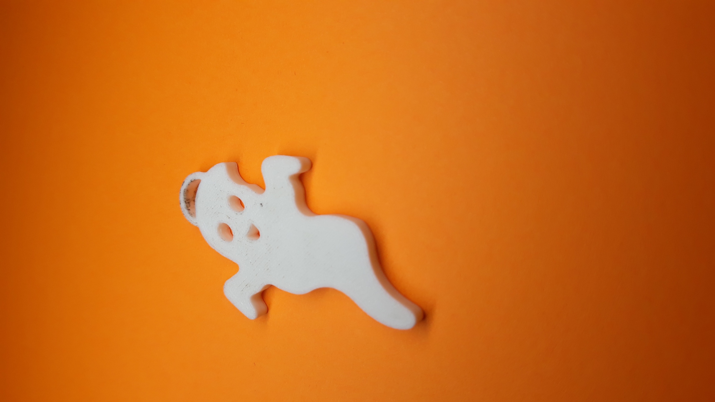 Friendly Ghost Keychain by Design Lab 3d | Download free STL model ...