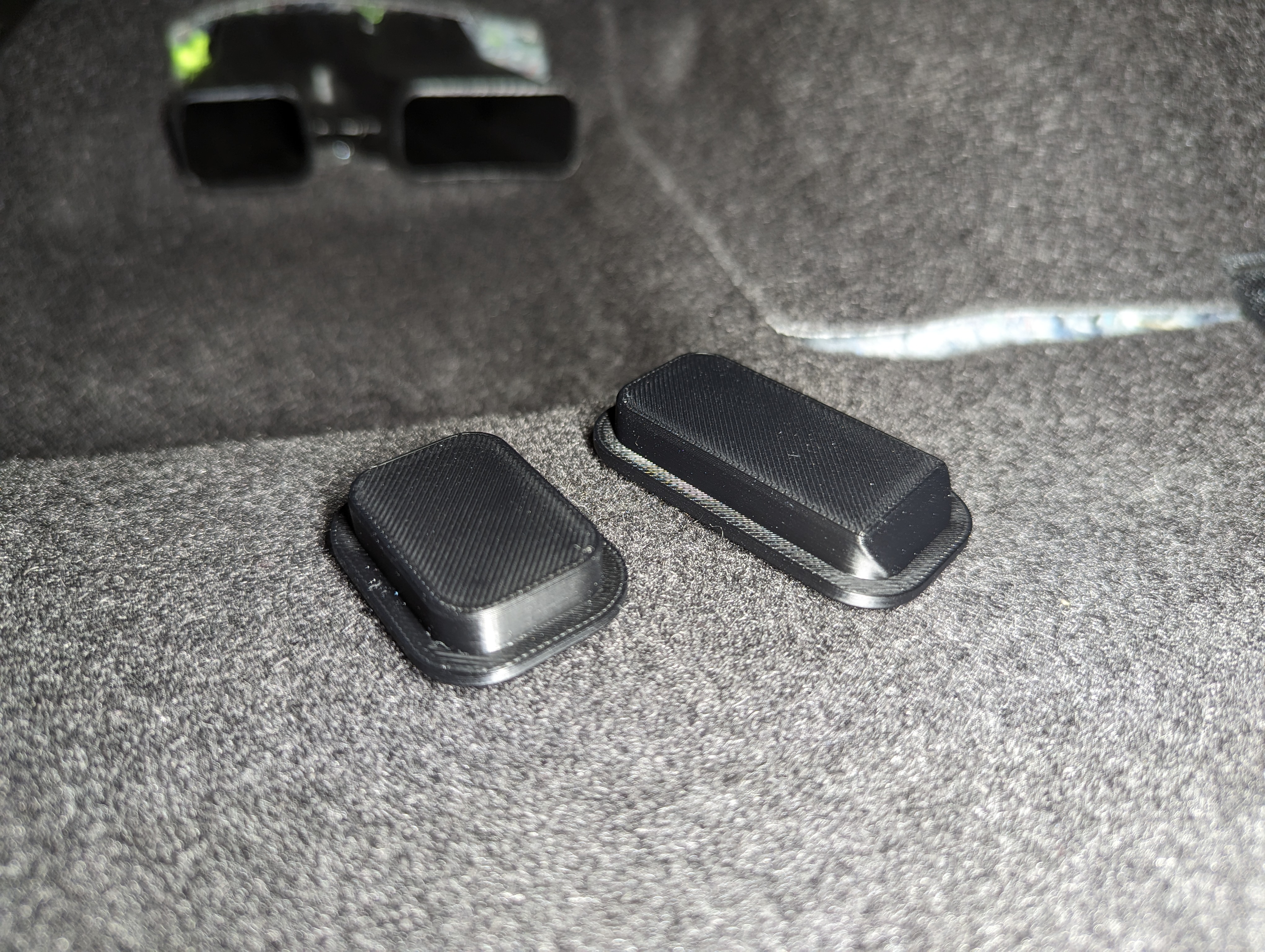 2017-2023 Chevorlet Bolt Rear Seat Foot Vent Plugs