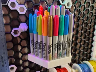 Sharpie Holder (HSW) by Anthony Kinson | Download free STL model ...