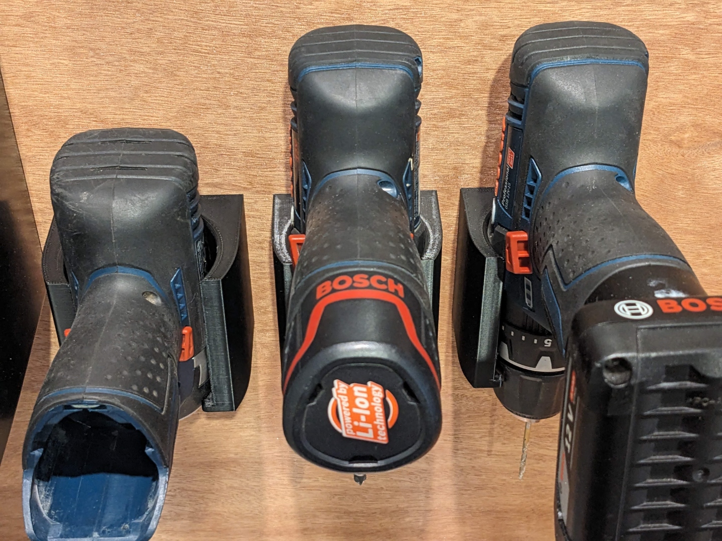 Bosch 12v gsr gdr drill driver impact wall holster by alexandre
