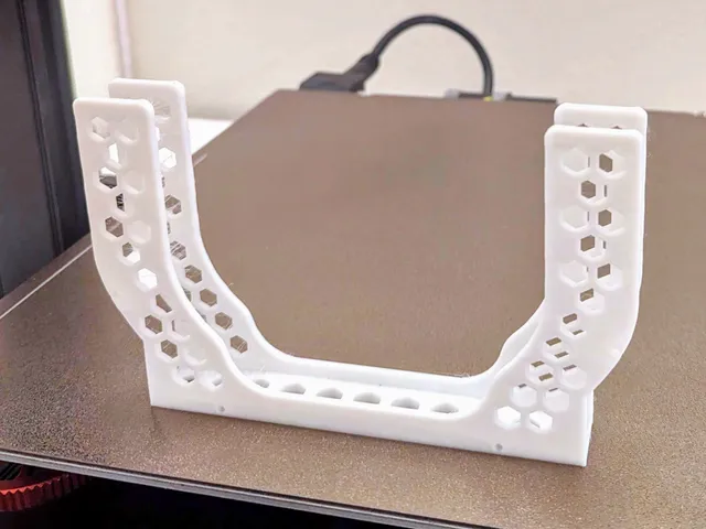 Honeycomb Linkable Tupperware Lid Holder