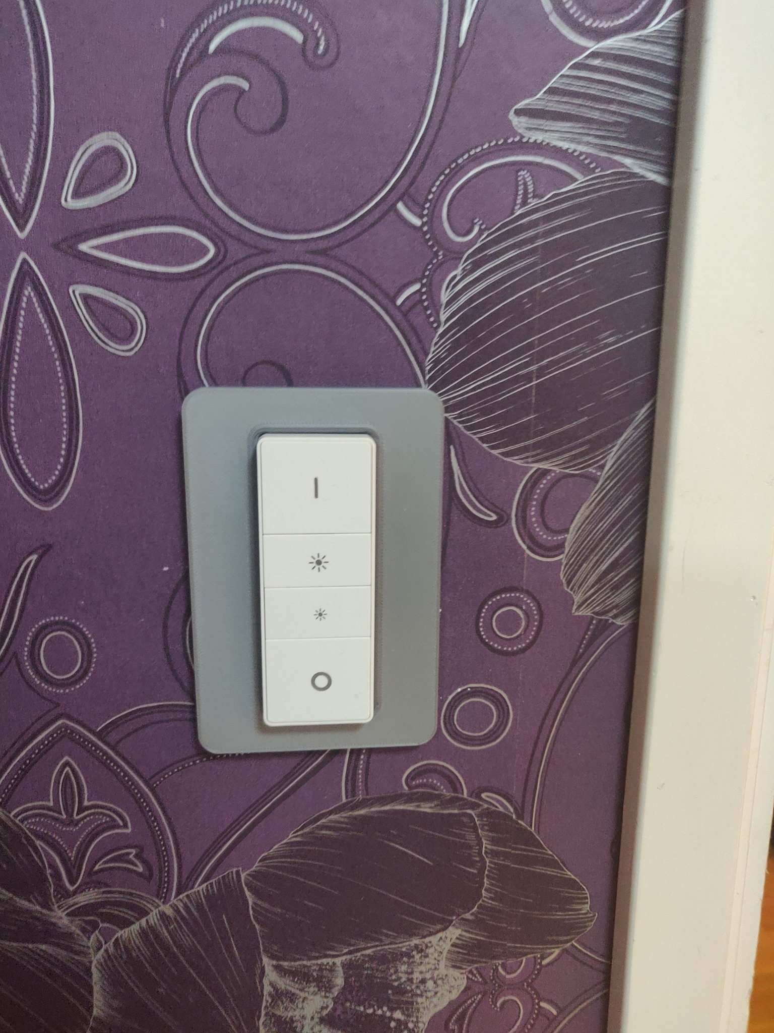 Hue dimmer switch mount cover