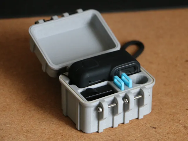 GoPro 8 with Silicone Case - Rugged Case (Remix)