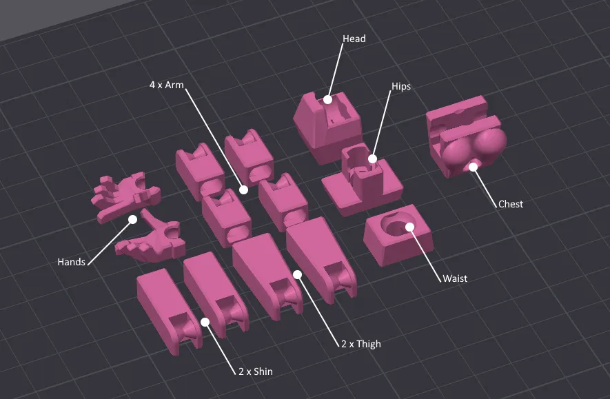 Easy13 Female (Fembot) by Betruet | Download free STL model ...