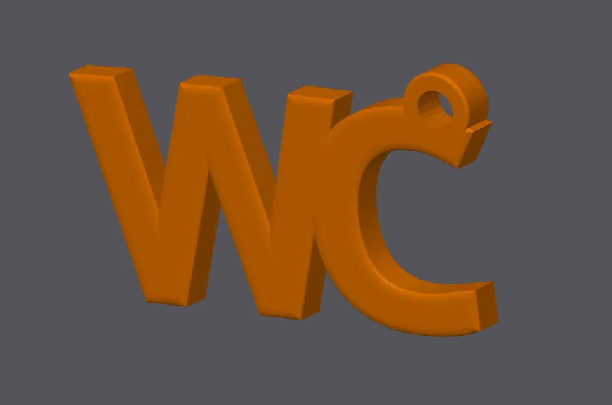 WC Keychain by SPC | Download free STL model | Printables.com