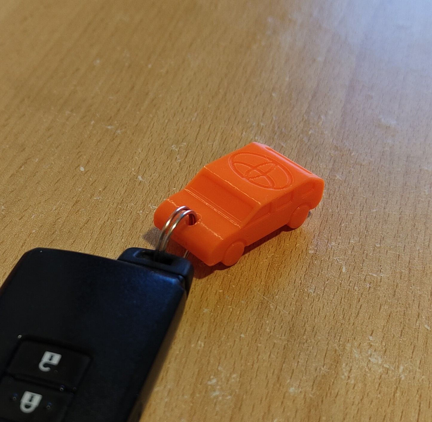 Toyota car key ring