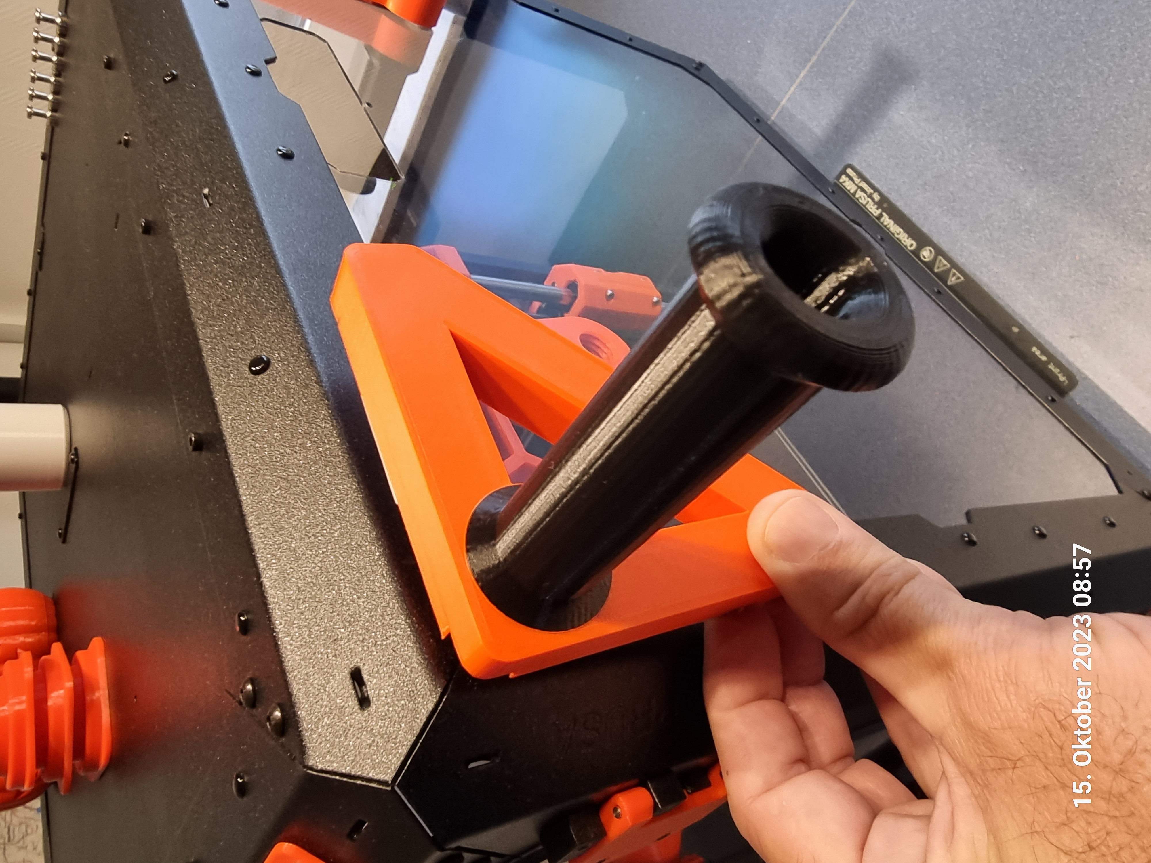 Prusa Enclosure - Spulenhalter außen (jede Ecke möglich)