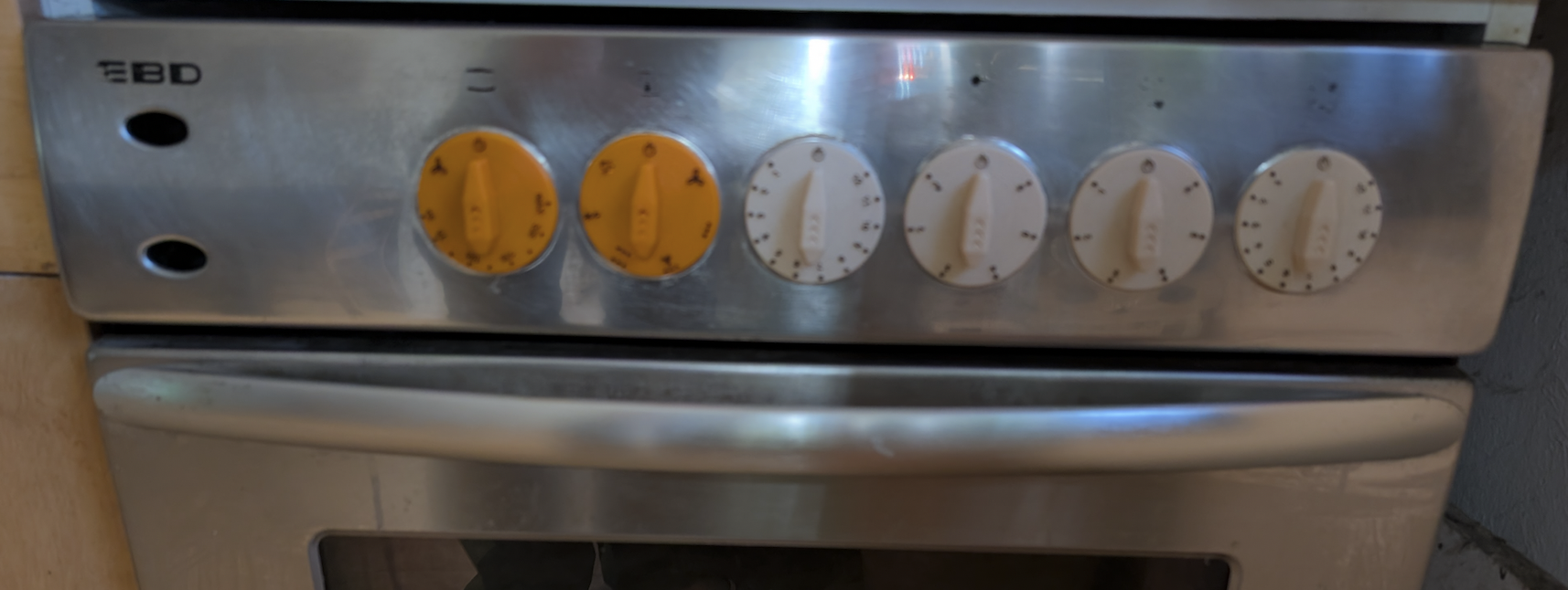 EBD Electric Stove Knob / EBD Herdknöpfe 6mm D-Shafts