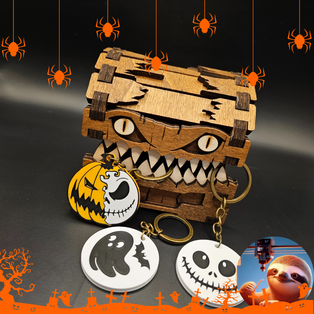PumpkinJack - Halloween keychain