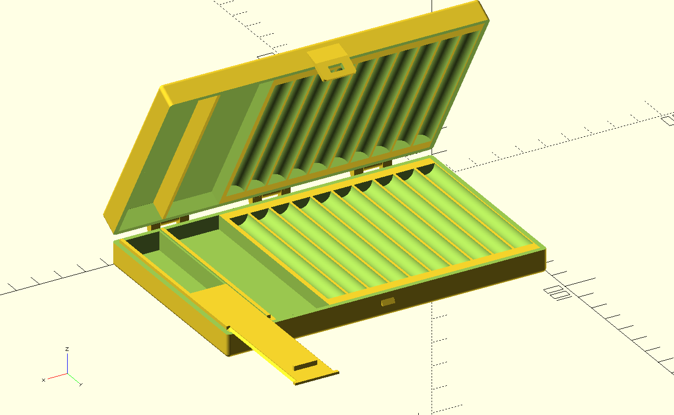 Customizable cigarette/lighter/nicotine lozenge box
