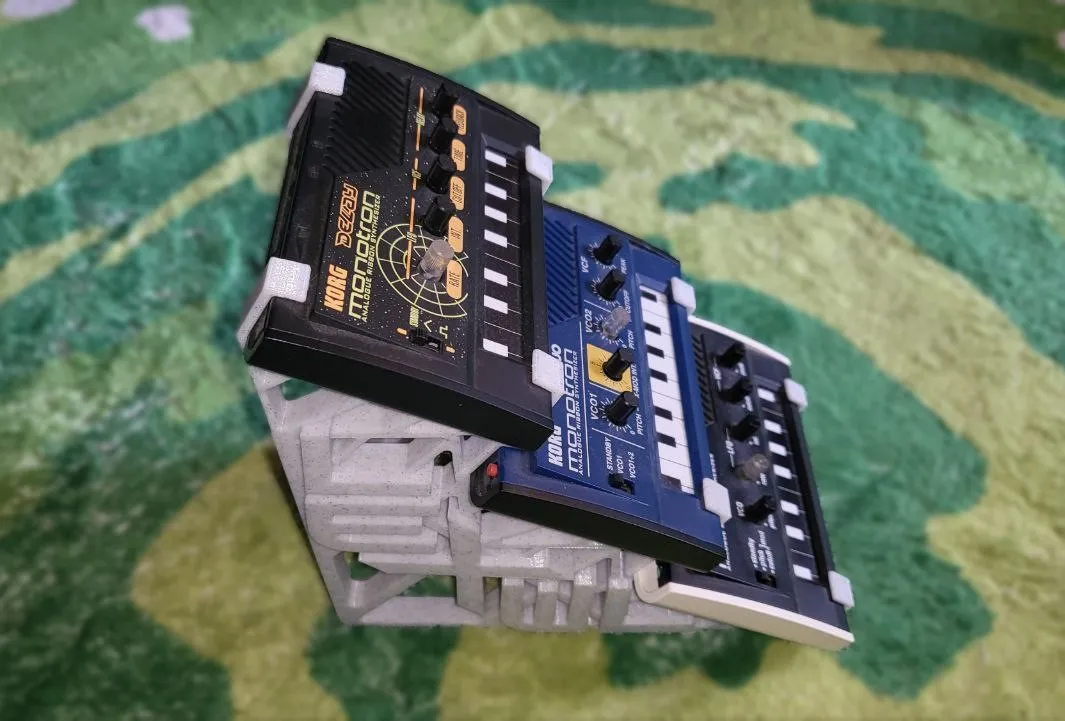 Korg Monotron Triple Stand by LEXEL | Download free STL model