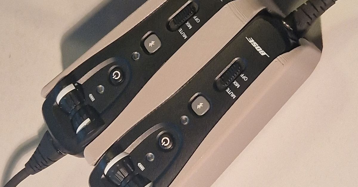 Pilot Headset AAP | Bose A20 Aviation Headset | Flexible Power