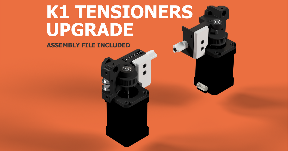 Creality K1 XY Belt Tensioners Upgrade by Henlor Download free STL