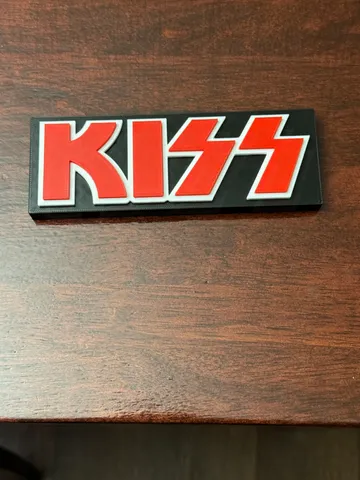 Kiss Band Sign