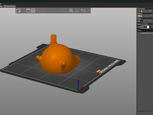 Molten Filament Blob Monster