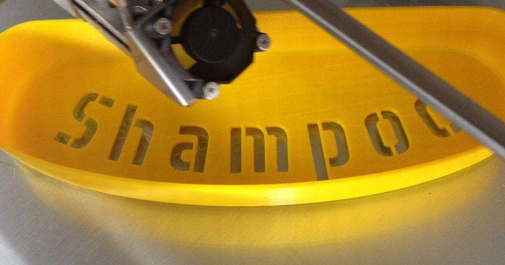 Shower Tray for Shampoo by cmos Download free STL model