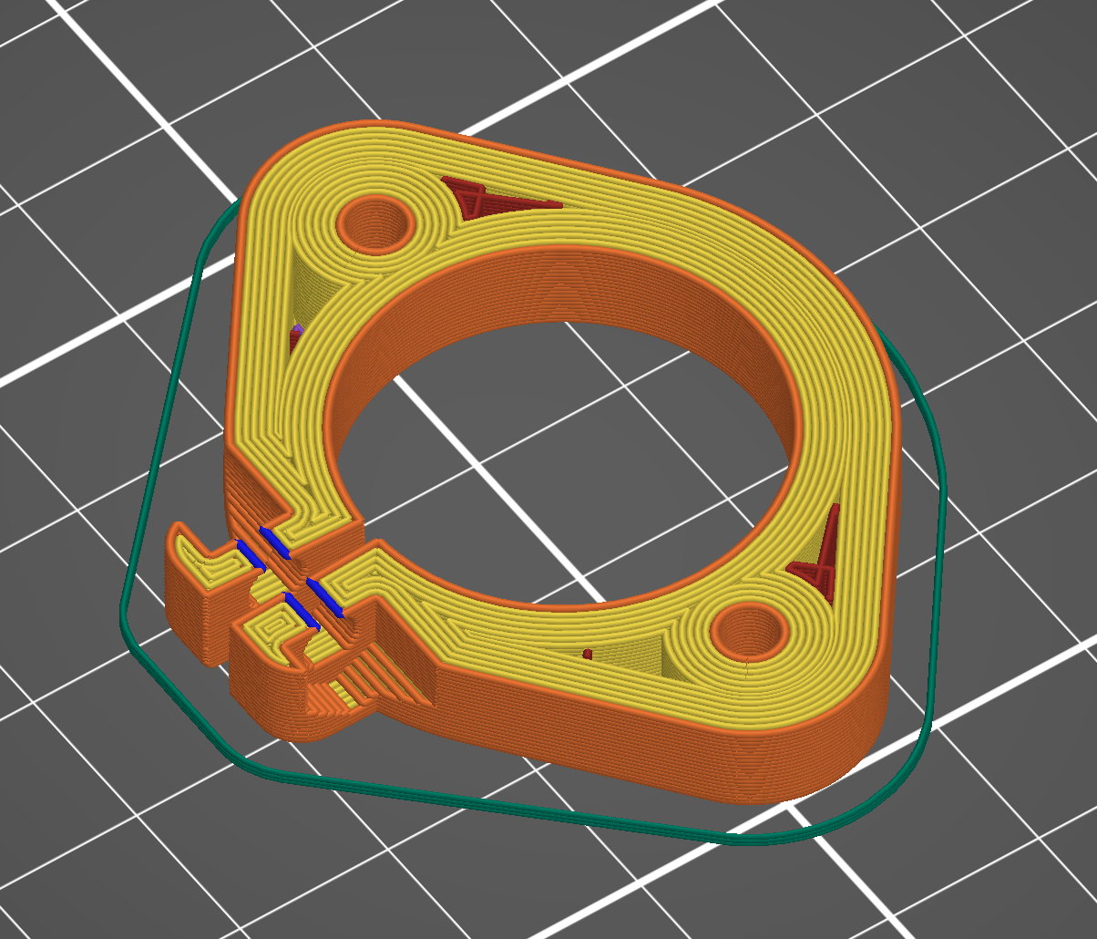 Reprack Rod Retainer RepRack rod clamp M3 remix por JakJak | Descargar modelo STL gratuito ...