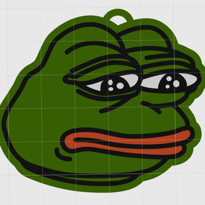 Pepe the hot sale frog keychain