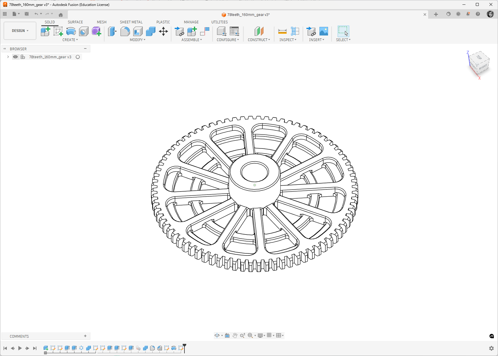 Retractable hose reel gear — thumbnail 2
