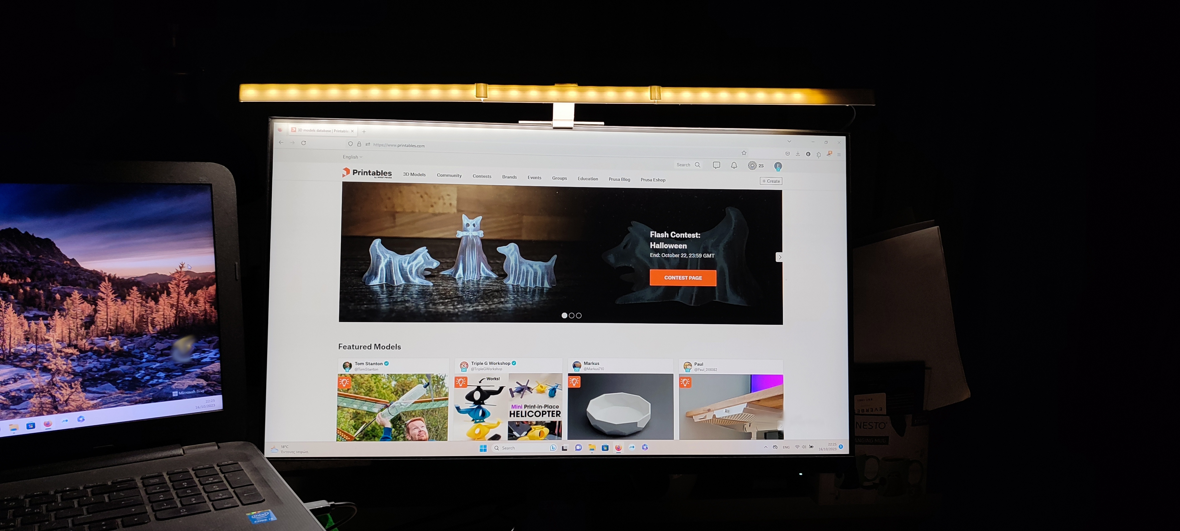 Monitor lightbar (50cm led light tape)