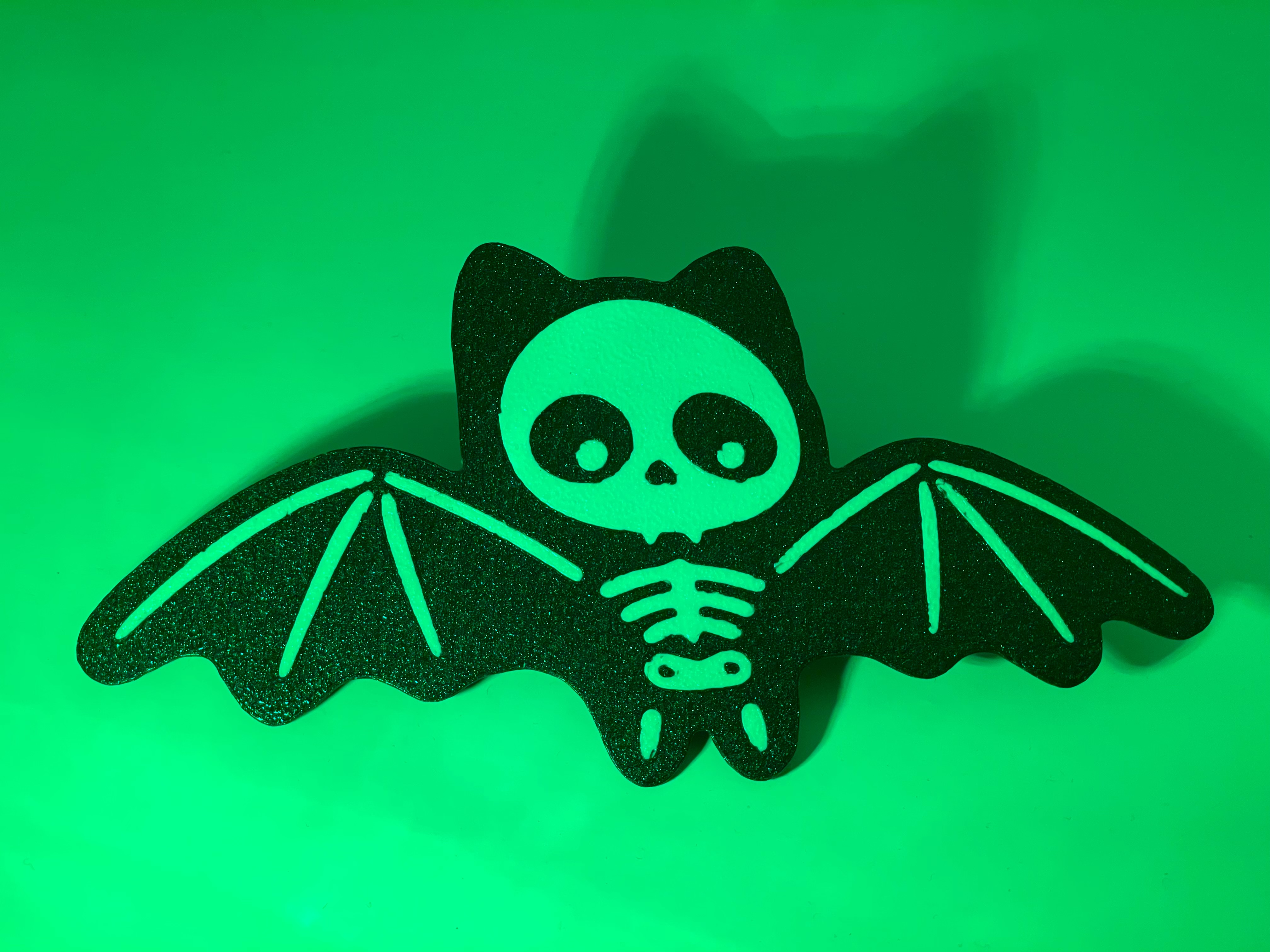 Skeleton bat Halloween decoration (MMU) by Tymyn_3D | Download free STL
