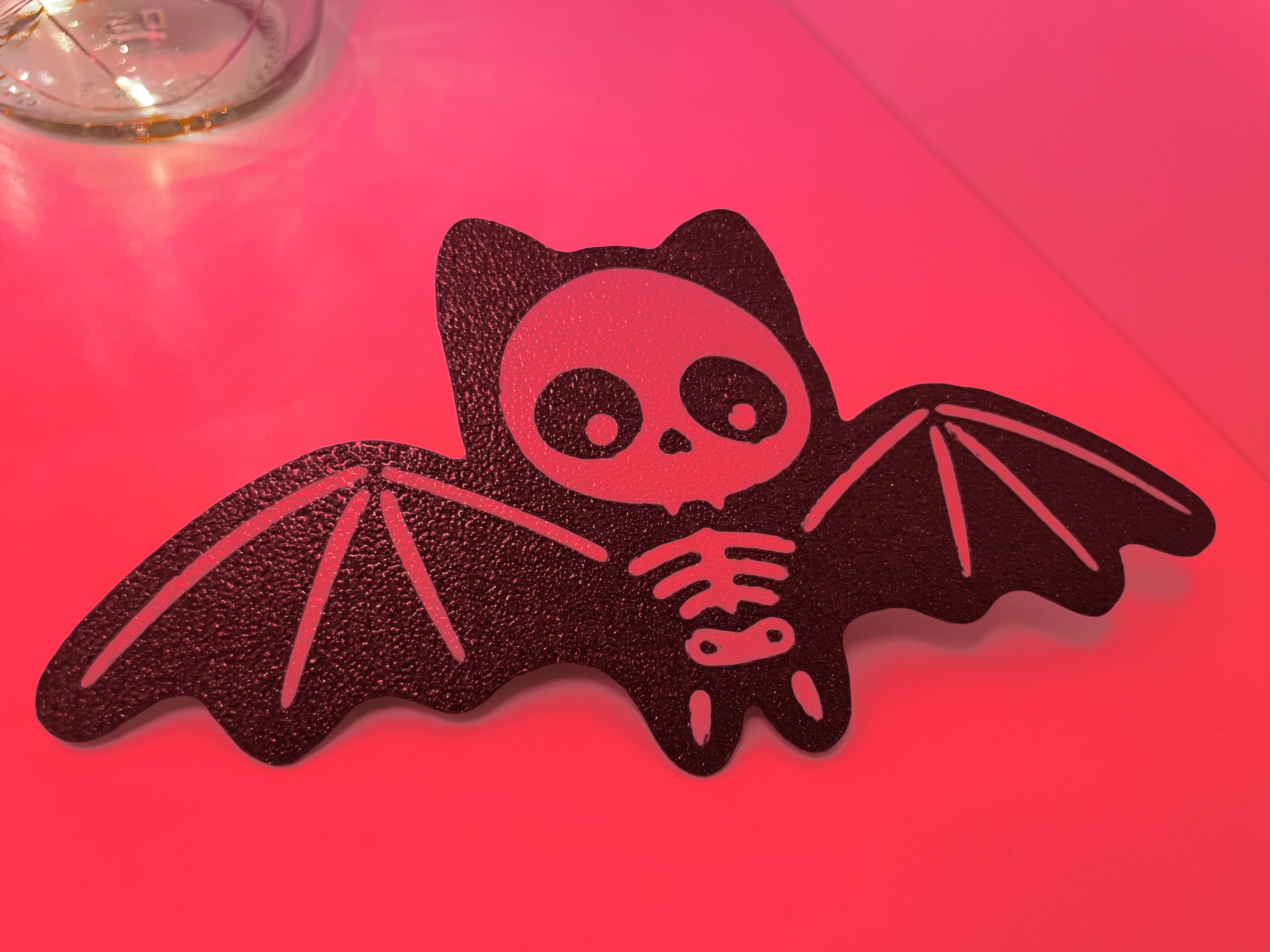 Skeleton bat Halloween decoration (MMU) by Tymyn_3D | Download free STL