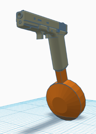Miniatura 5 do modelo 3D 1/12 scale glock pack