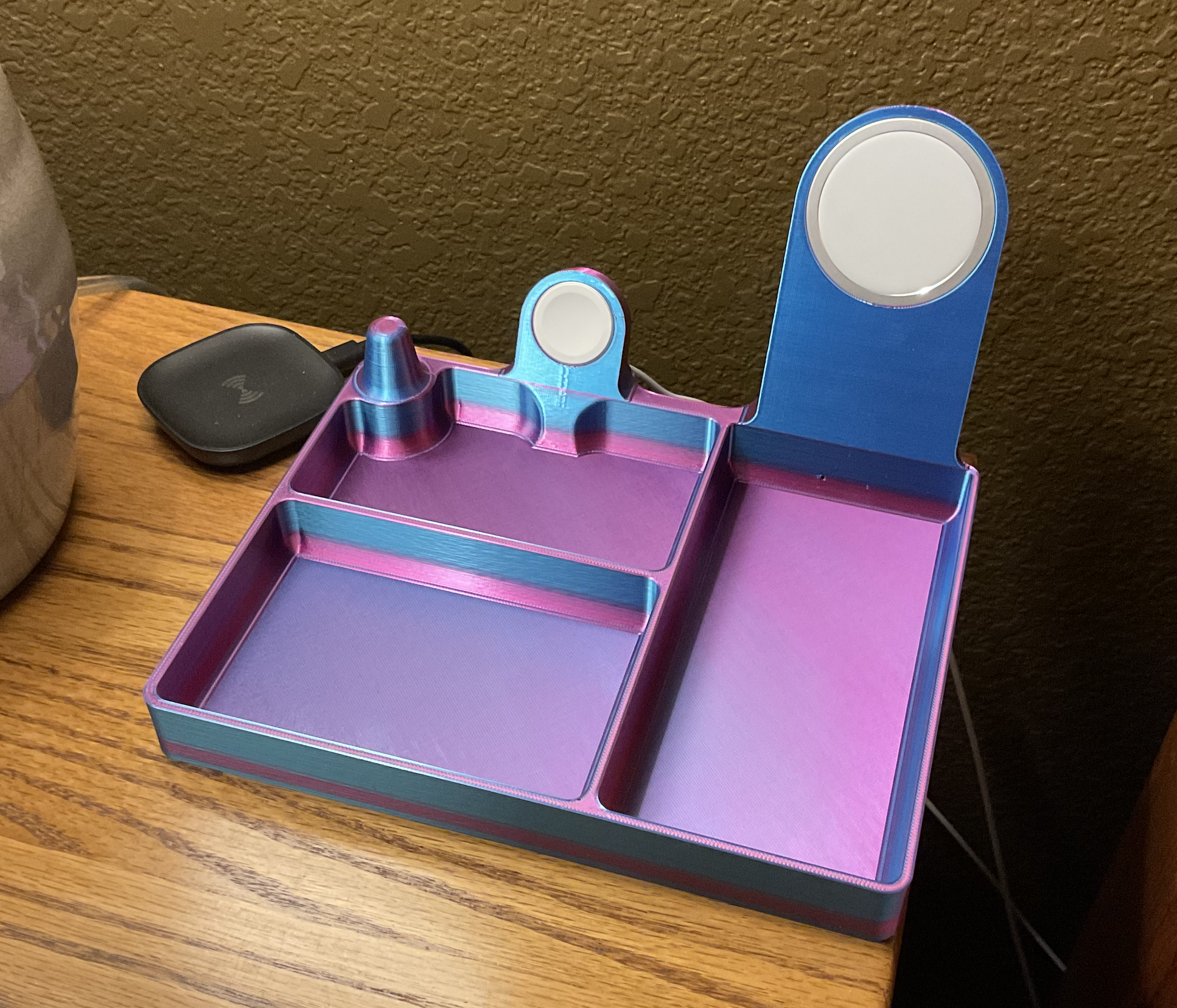 EDC Tray MagSafe iPhone and Apple Watch Stand