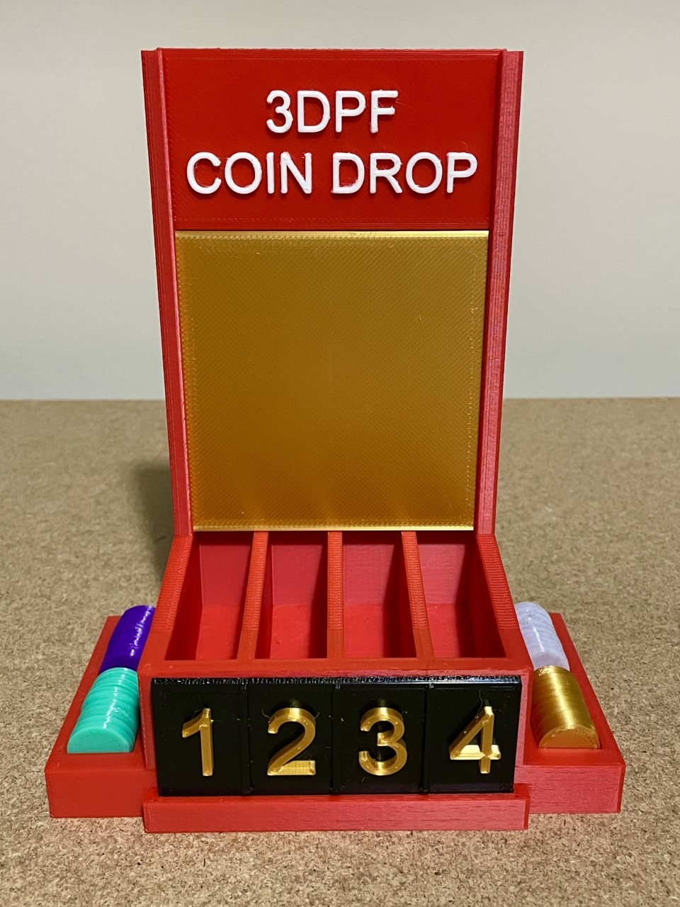 Coin Drop Game par MysticMesh3D | Boutique Printables