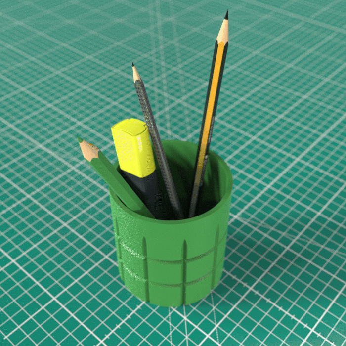 Turtle Pencil Cup
