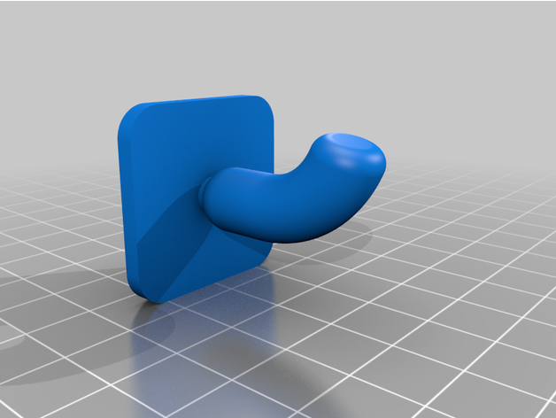 Miniatura 5 do modelo 3D Garage Shelf Hook