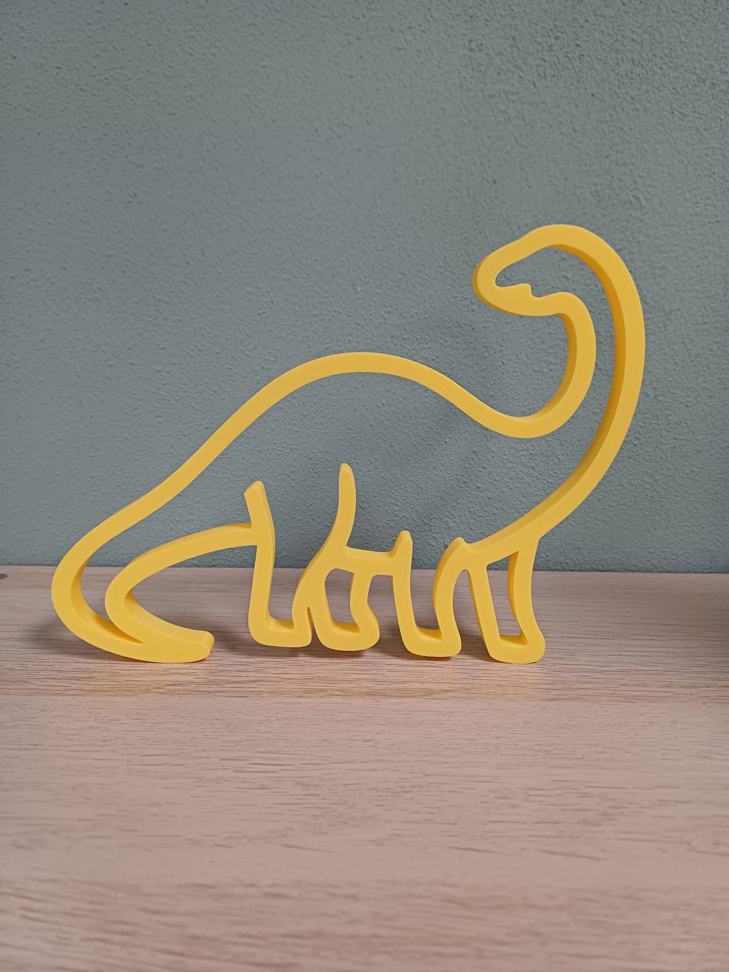 Brontosaurus silhouette / wall art