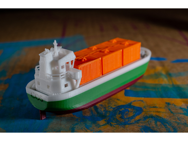 Miniatura 5 do modelo 3D COS -  the Container Ship