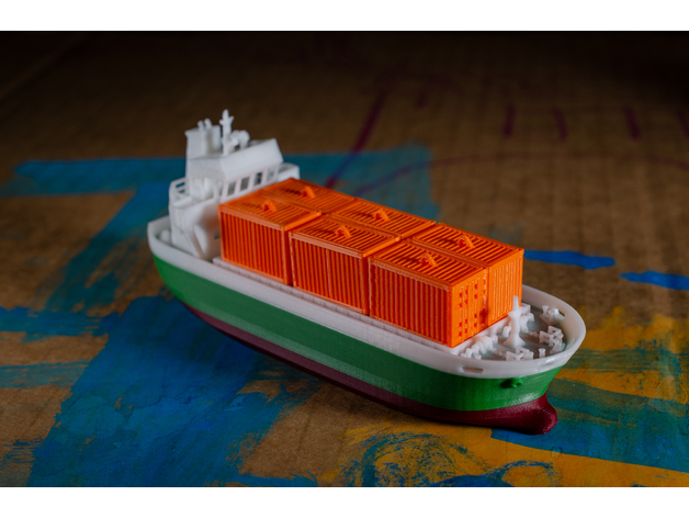 Miniatura 4 do modelo 3D COS -  the Container Ship