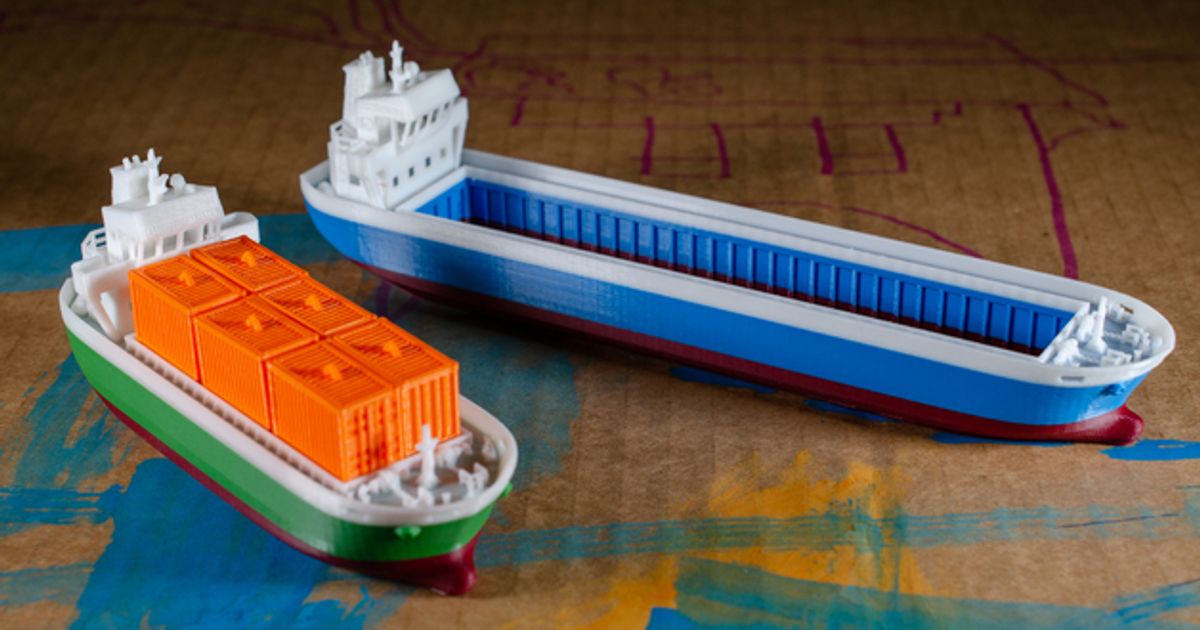 Toy best sale cargo ship