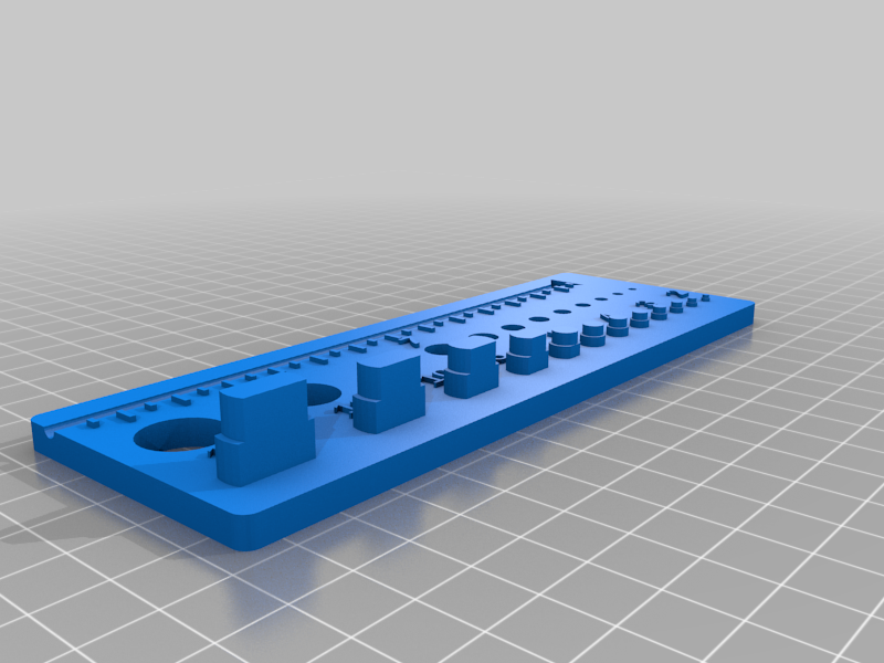 Screw Sizer metric screws nuts bolts measure jig by Rocco Nicola