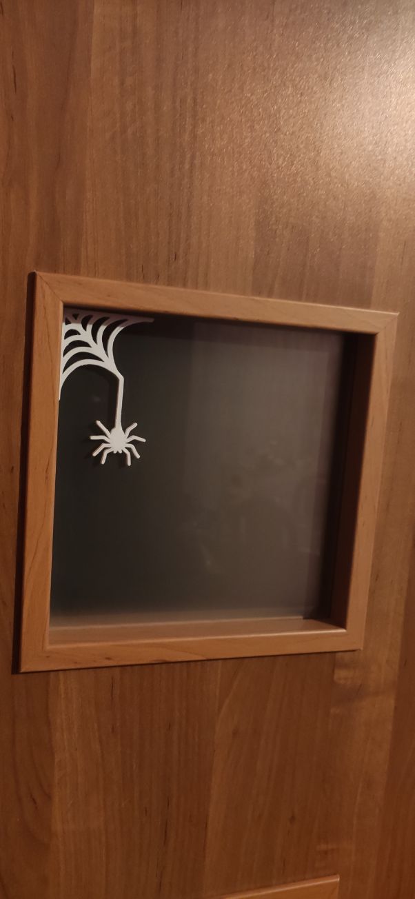 Halloween window decoration