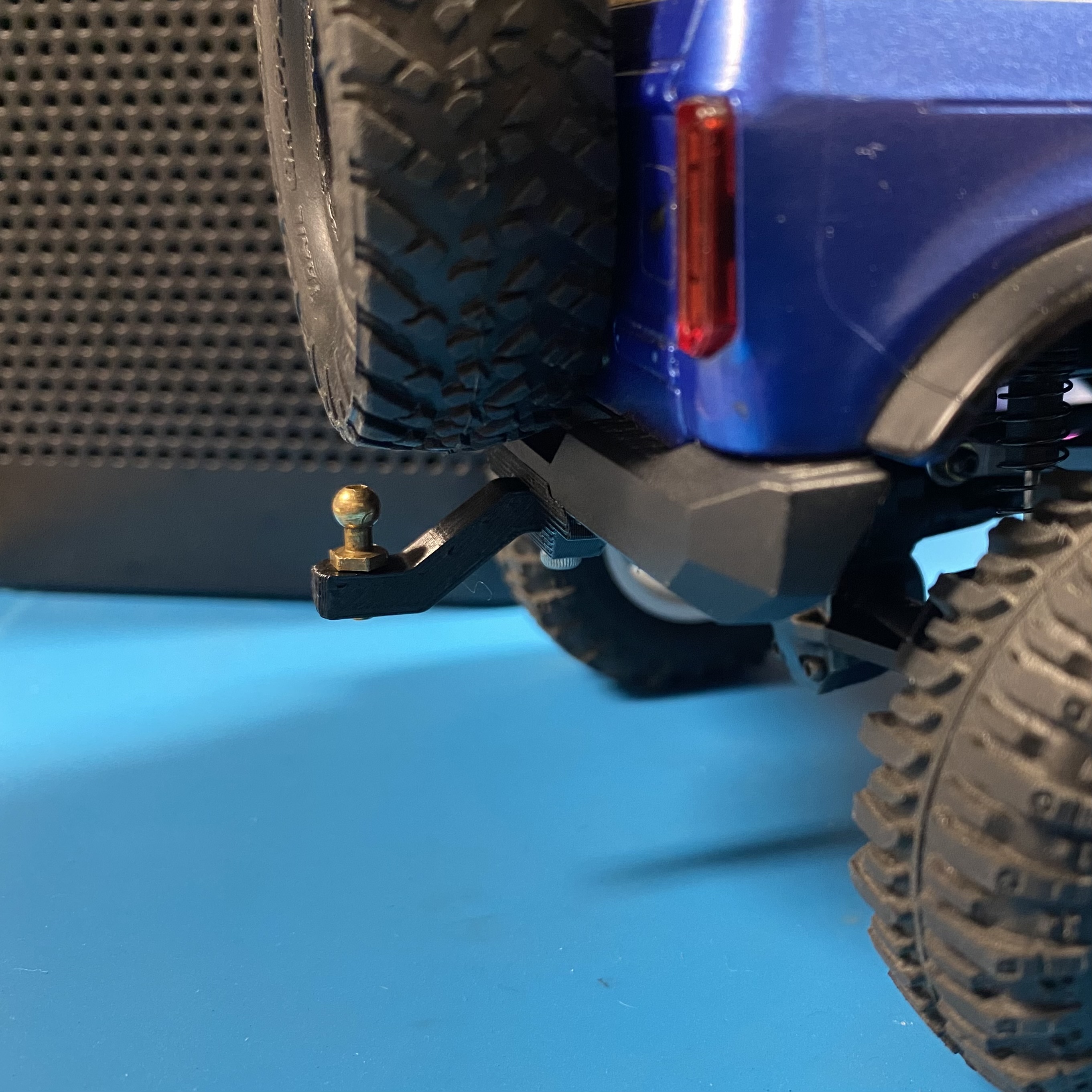 SCX24 Bronco Tow Hitch & Receiver by Forker45 Download free STL model