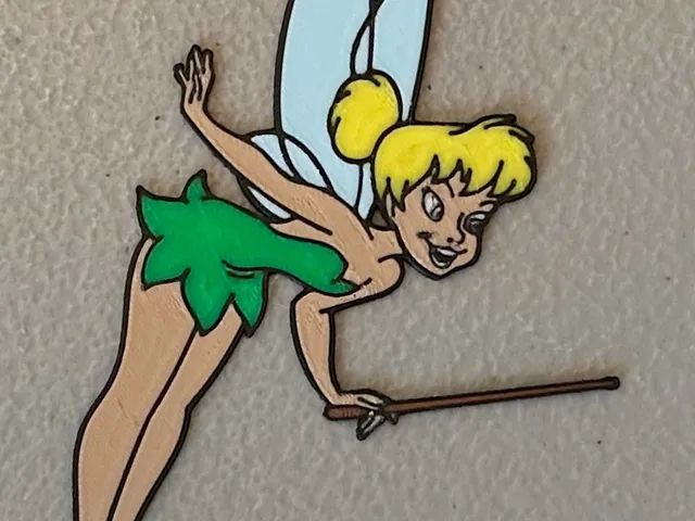 Multicolor Tinker Bell Magnet