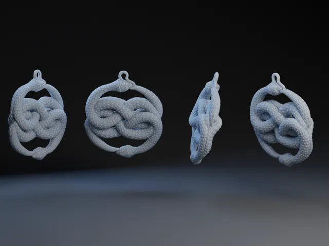 Dual Sided Auryn Pendant/Earring