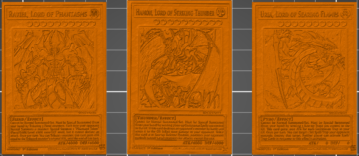 lithophane Sacred Beasts