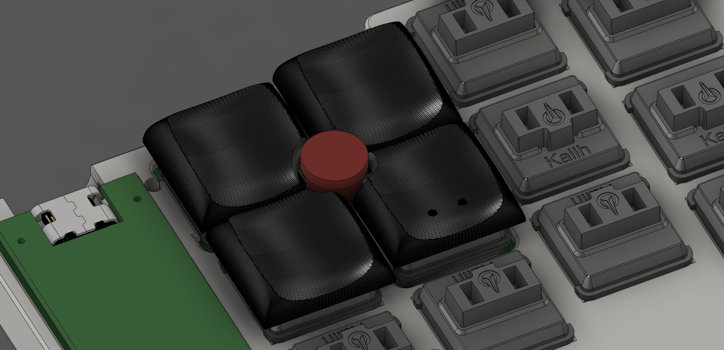Chicago Steno Low Profile Keycaps (Kailh Choc) -- modified for TPS42