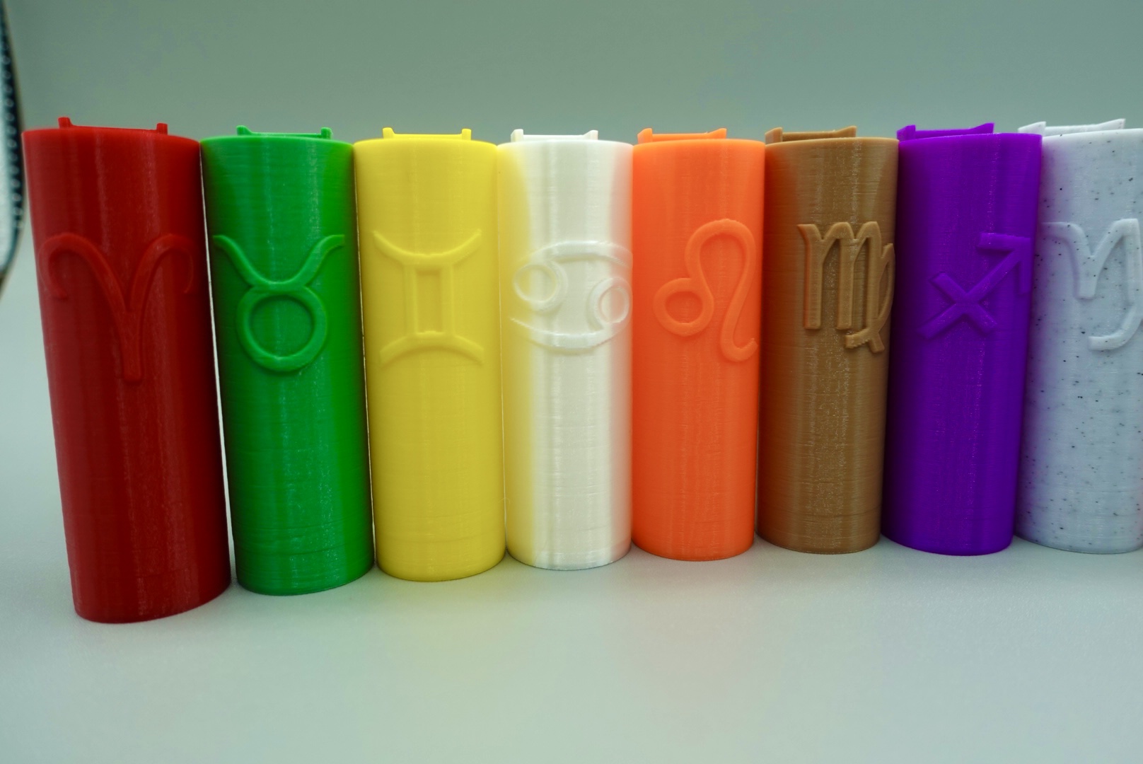 Zodiac Sign Clipper Lighter Cases + Keychains by MysticMesh3D